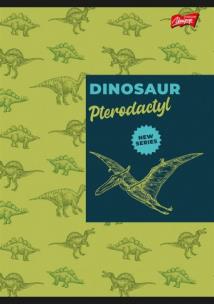 Opakowanie Zeszyt A5 16K krata DINOSAUR PAKIET 15 SZTUK