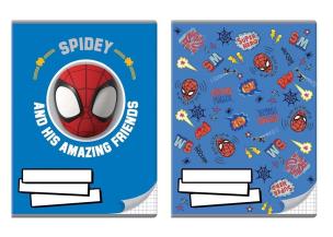 Opakowanie Zeszyt A5/16K kratka Spider Man (20szt)