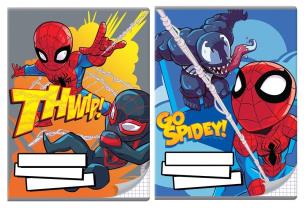 Opakowanie Zeszyt A5/16K kratka Spider Man (20szt)