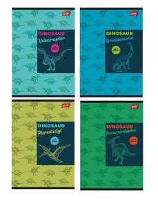 Zeszyt A5/16K linia Dinosaur (15szt). Wydawca: UNIPAP. Multiszop.pl Opakowanie Zeszyt A5/16K linia Dinosaur (15szt)