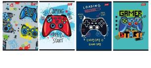 Opakowanie Zeszyt A5/16K linia Gamepad (15szt)