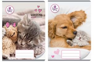 Opakowanie Zeszyt A5/16K linia The Sweet Pets (20szt)