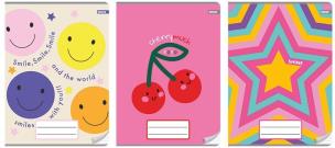 Opakowanie Zeszyt A5/32K kolorowe trzy linie Girl (10szt)