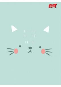 Opakowanie Zeszyt A5 32K krata CUTE FACEPAKIET 15 SZTUK