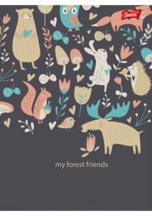 Opakowanie Zeszyt A5 32K krata NATURE PAKIET 15 SZTUK