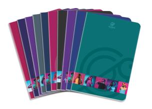 Opakowanie Zeszyt A5 32K kratka All Singing pakiet 10 sztuk mix