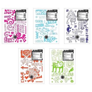 Opakowanie Zeszyt A5/32K kratka Doodles (25szt)