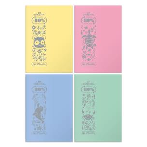 Zeszyt A5/32K kratka Eco PP pastel colors (10szt). Wydawca: HERLITZ. Multiszop.pl Opakowanie Zeszyt A5/32K kratka Eco PP pastel colors (10szt)