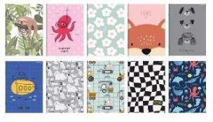 Opakowanie Zeszyt A5/32K kratka Megamix (10szt) TOP2000