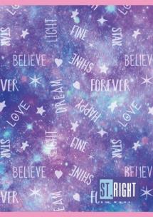 Opakowanie Zeszyt A5 32k. kratka ST.RIGHT dziewczęcy mix pakiet 15 szt.