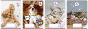 Opakowanie Zeszyt A5/32K kratka The Sweet Pets (10szt)