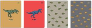 Opakowanie Zeszyt A5/32K kratka UV Dinozaurus (10szt)