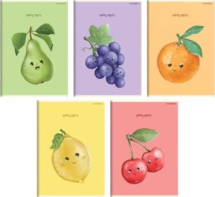 Opakowanie Zeszyt A5/32K linia Fruits (10szt) TOP2000