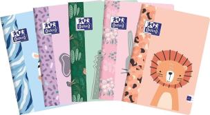 Zeszyt A5/32K linia podwójna kolorowa Kids (10szt). Wydawca: Oxford. Multiszop.pl Opakowanie Zeszyt A5/32K linia podwójna kolorowa Kids (10szt)