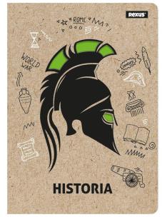 Zeszyt A5/58K kratka Historia (10szt). Wydawca: Beniamin. Multiszop.pl Opakowanie Zeszyt A5/58K kratka Historia (10szt)