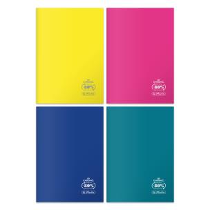 ZESZYT A5 60 KR ECO PP COLORS FSC - pakiet 5 szt.. Wydawca: HERLITZ. Multiszop.pl Opakowanie ZESZYT A5 60 KR ECO PP COLORS FSC - pakiet 5 szt.