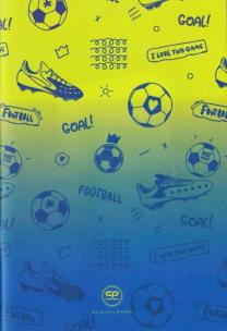 Opakowanie Zeszyt A5 60k kratka Coolpack Football 2T