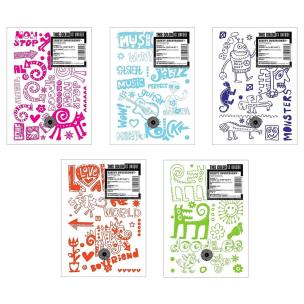 Opakowanie Zeszyt A5/60K kratka Doodles (10szt)