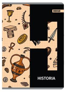 Opakowanie Zeszyt A5/60K kratka Historia (5szt)
