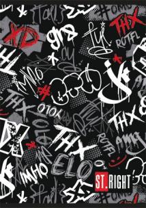 Opakowanie Zeszyt A5 60k kratka III ST.RIGHT pakiet 10 sztuk