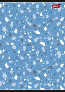 Opakowanie Zeszyt A5 60k kratka III Terazzo pakiet 10 sztuk