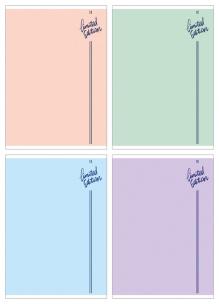 Opakowanie Zeszyt A5/60K kratka mix (4szt)