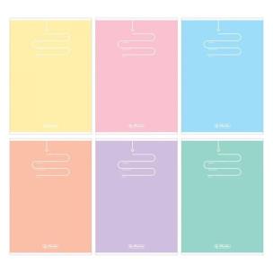 Opakowanie Zeszyt A5/60K kratka Pastel Color Blocking 1szt