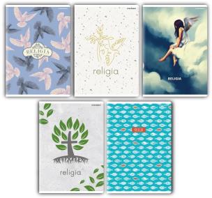 Opakowanie Zeszyt A5/60K kratka Religia (10szt)