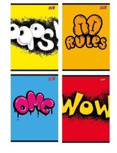 Opakowanie Zeszyt A5/60K kratka Street Art (10szt)