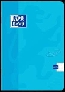 Opakowanie Zeszyt A5/60K kratka Touch Pastel (5szt) OXFORD