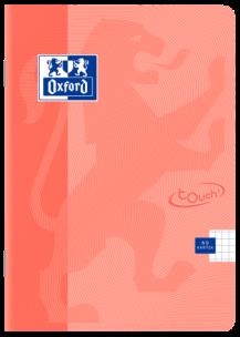 Opakowanie Zeszyt A5/60K kratka Touch Pastel (5szt) OXFORD