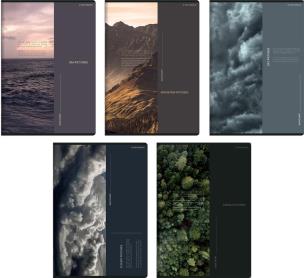 Opakowanie Zeszyt A5/60K linia Bird's Eye (10szt) TOP2000