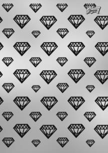 Opakowanie Zeszyt A5 60k linia GOLD & SILVER ST.RIGHT pakiet 10 sztuk