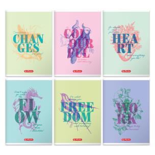 Opakowanie Zeszyt A5 60k linia nature motivation pakiet 5 szt.