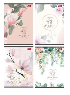 Opakowanie Zeszyt A5/60K linia Romantic Garden (10szt)