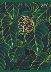 Opakowanie Zeszyt A5 60K linia TROPICAL LEAVES PAKIET 10 SZTUK
