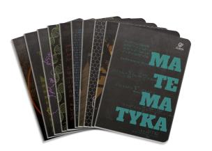 Opakowanie Zeszyt A5 64K tematyczny Black pack pakiet 10 sztuk