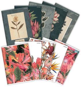Opakowanie Zeszyt A5/80K kratka Flowers (5szt)