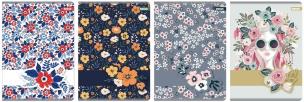 Opakowanie Zeszyt A5/80K linia Flower (5szt)