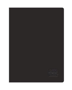 Opakowanie Zeszyt A5 96k kratka Herlitz rainbow classic czarny pakiet 5 szt.