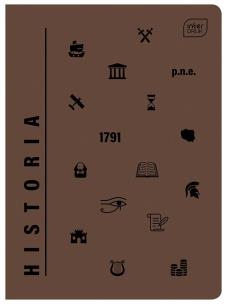 Opakowanie Zeszyt A5 Historia w kratkę 60 kartek 10 sztuk