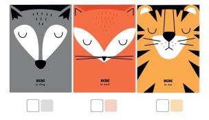 Zeszyt B6/32K gładki BB Friends Boys (10szt). Wydawca: INTERDRUK. Multiszop.pl Opakowanie Zeszyt B6/32K gładki BB Friends Boys (10szt)