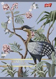 Opakowanie Zeszyt okł.lamin A4 60k krata MAGIC GARDEN