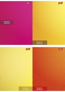 Opakowanie Zeszyt okł.lamin A5 60k linia STUDENTS NOTE