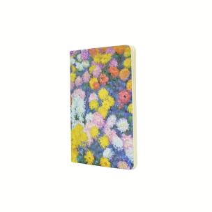 Opakowanie Zeszyt Paperblanks Monet Chrysantemus A5 w kropki