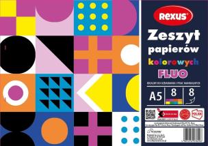 Zeszyt papierów kolor. kredowanych A5/8K (10szt). Wydawca: Beniamin. Multiszop.pl Opakowanie Zeszyt papierów kolor. kredowanych A5/8K (10szt)