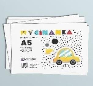 Opakowanie Zeszyt papierów kolorowych A5/8K wycinanka (20szt)