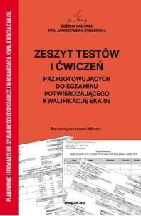 Okładka książki Zeszyt tekstów i ćwiczeń do egz. kwal. EKA.05