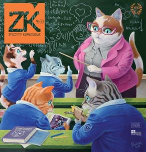 Okładka książki Zeszyty Komiksowe nr 33 Animal studies
