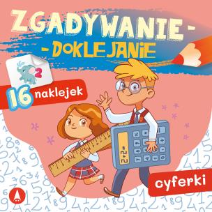 Okładka książki Zgadywanie-doklejanie. Cyferki